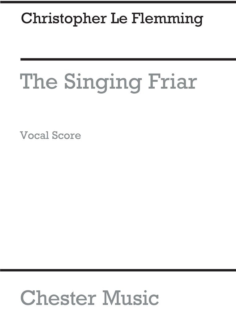 Singing Friar Songs Of The Greenwood